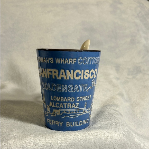 Blue San Francisco Souvenir Mug - Picture 1 of 9